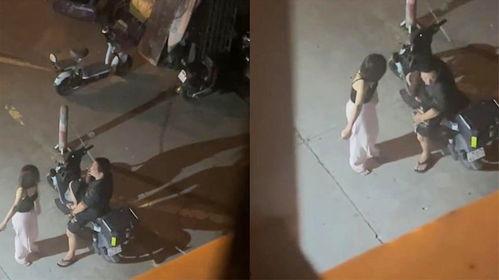 半夜楼下打架吃瓜,吃瓜群众围观激情上演